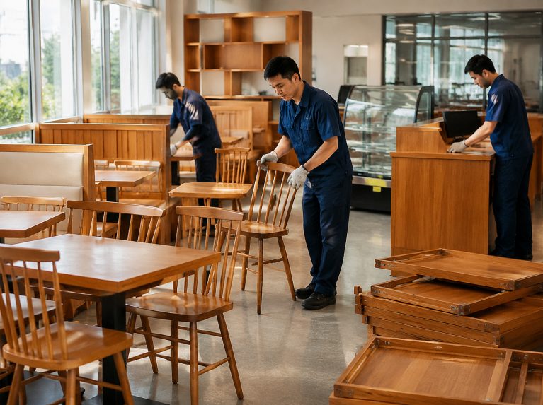 万源商业场地整装家具回收